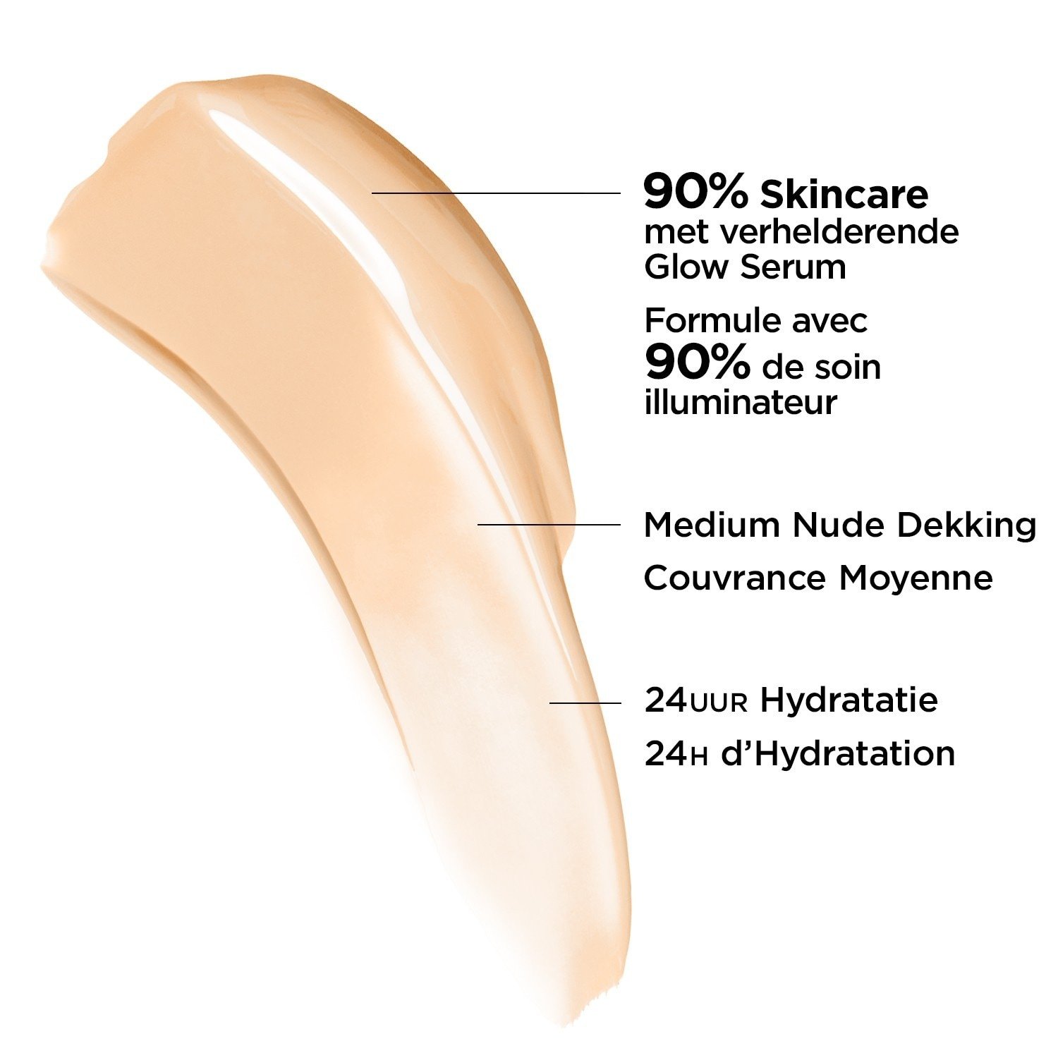 IT Cosmetics CC krēms Your Skin But Better CC+ Nude Glow vidēja pārklājuma, tonēta āda + mirdzošs serums SPF 40 - 32 ml