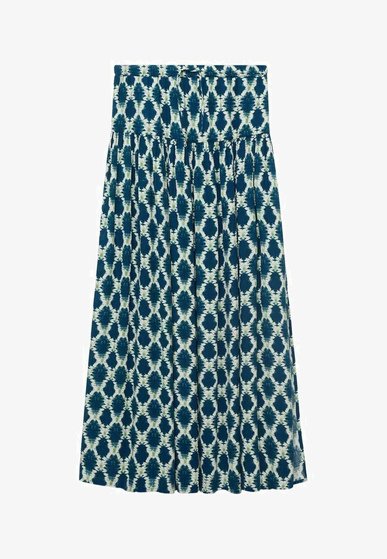 Gonna lunga Mango Kids STAMPATA - blu royal