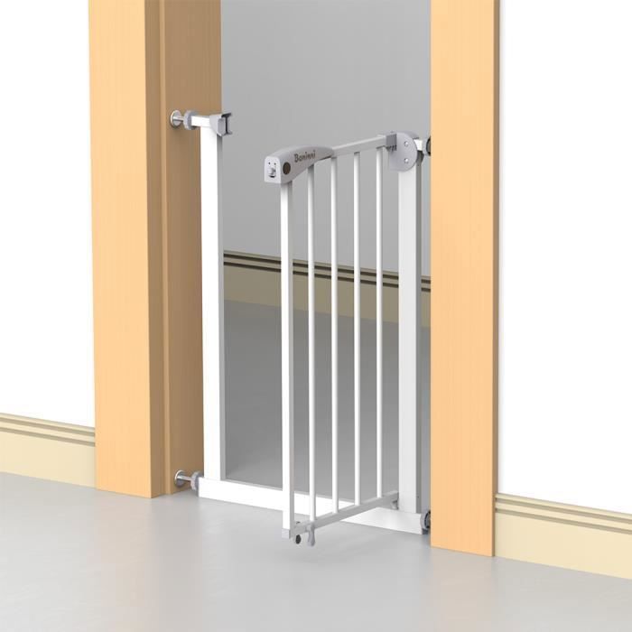 Cancelletto di sicurezza Baninni Mimi bianco - da 58 cm a 67 cm