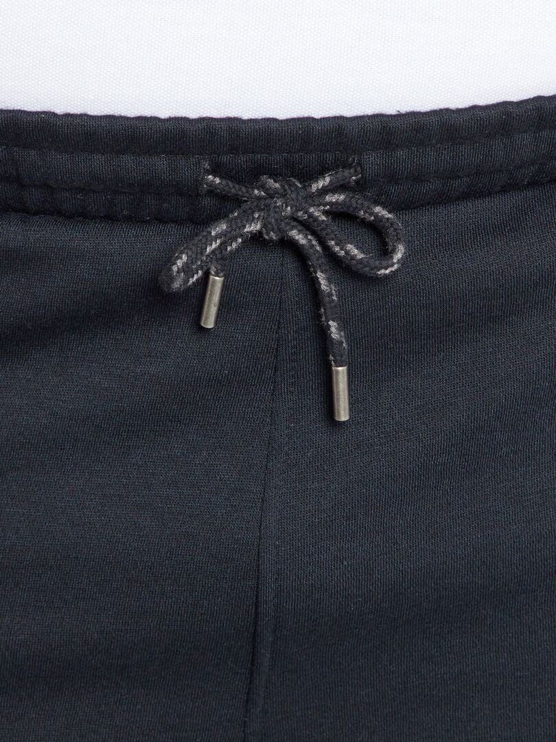 Calça de moletom estilo jogger - Preta