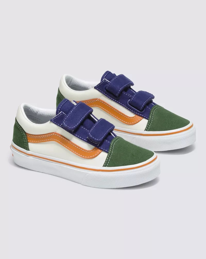 Kids Old Skool V Twill Block Shoe