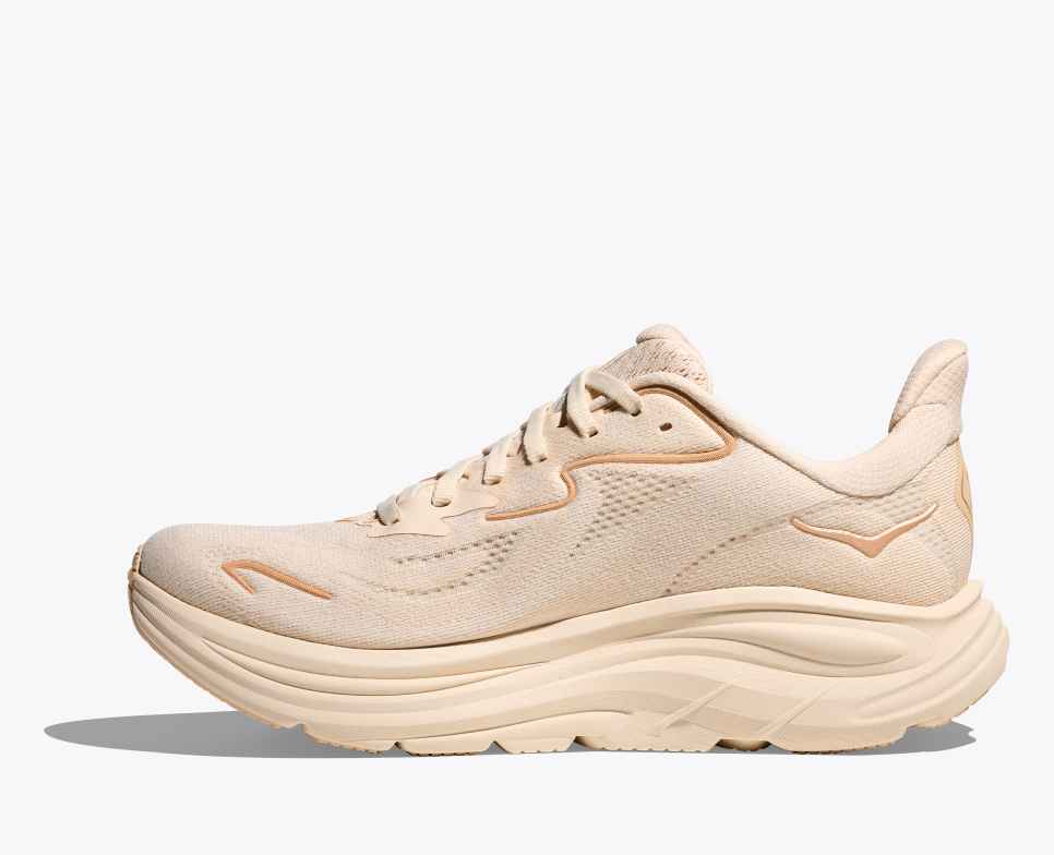 HOKA Clifton 10 Vanille / Birke