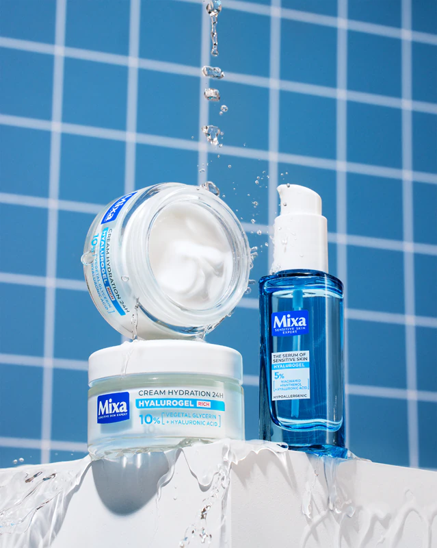 Mixa HYALUROGEL HYALUROGEL creme de dia intensamente hidratante com ácido hialurônico