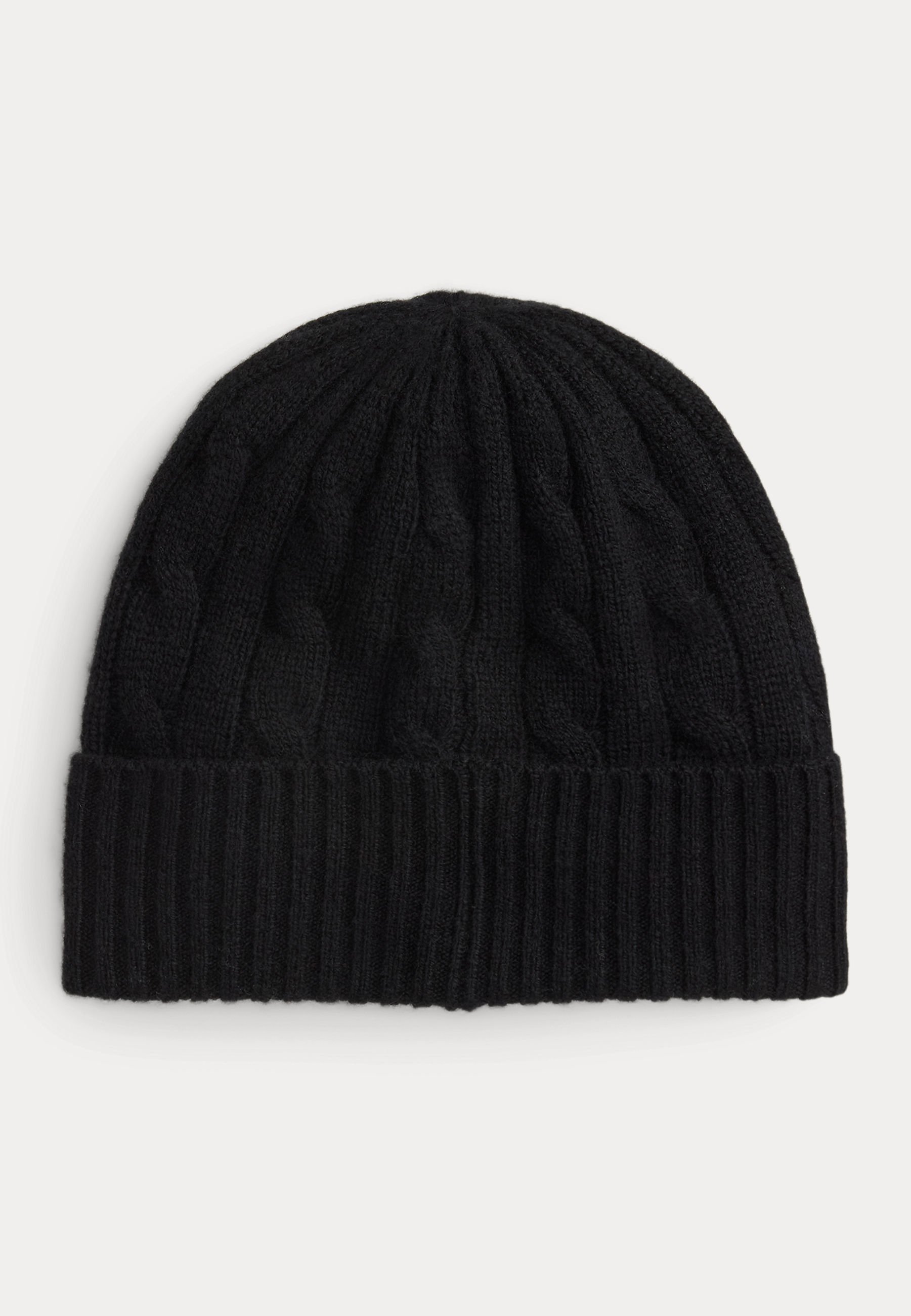 Polo Ralph Lauren CABLE KNIT WOOL CASHMERE BEANIE - Lue - blackPolo Ralph Lauren
