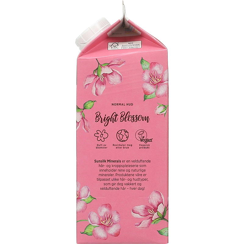 Sunsilk dusjsåpe 750 ml refill Bright Blossom Sunsilk
