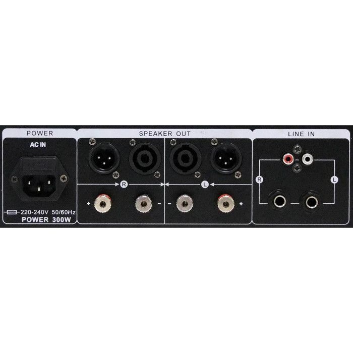 Sound pack DJ300-BT amplifier + HP 500W Mixer