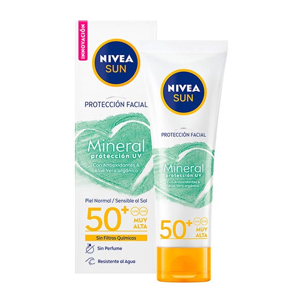 Mineral ansiktsskydd SPF50| 50ML