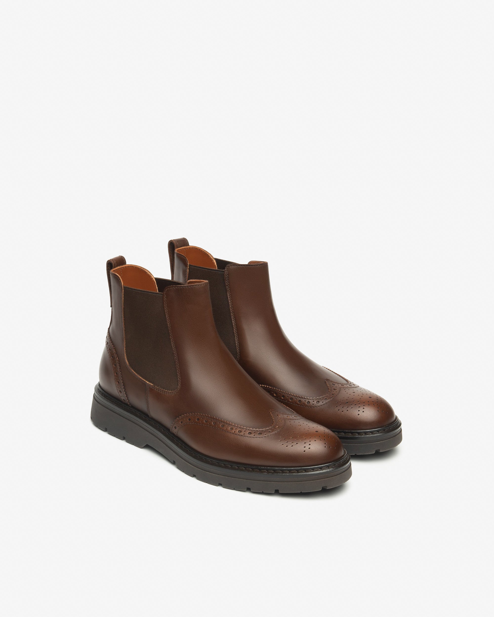  Bottines Chelsea en cuir pour hommes
