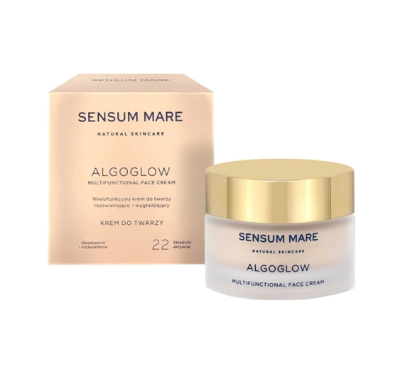 Sensum Mare Algoglow rozświetlająco-wygładzający krem do twarzy 50 ml