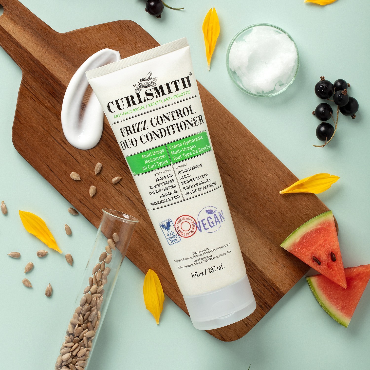 Curlsmith kondicionér Frizz Control Duo - 355 ml