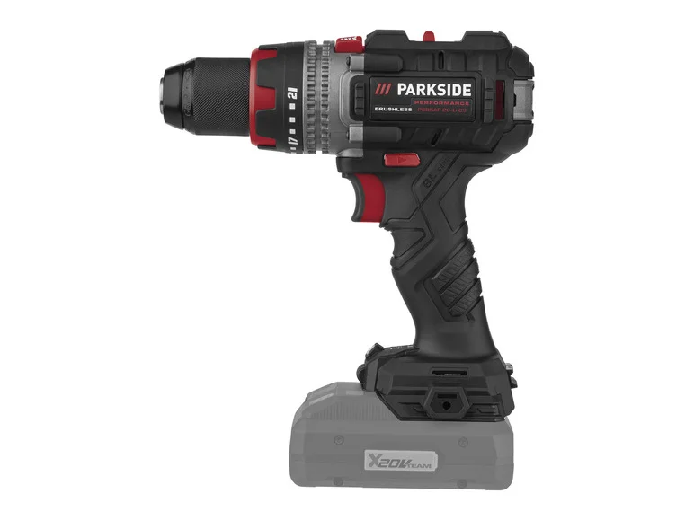 Furadeira/Parafusadeira de Impacto PARKSIDE PERFORMANCE® PSBSAP 20-Li C3 20V
