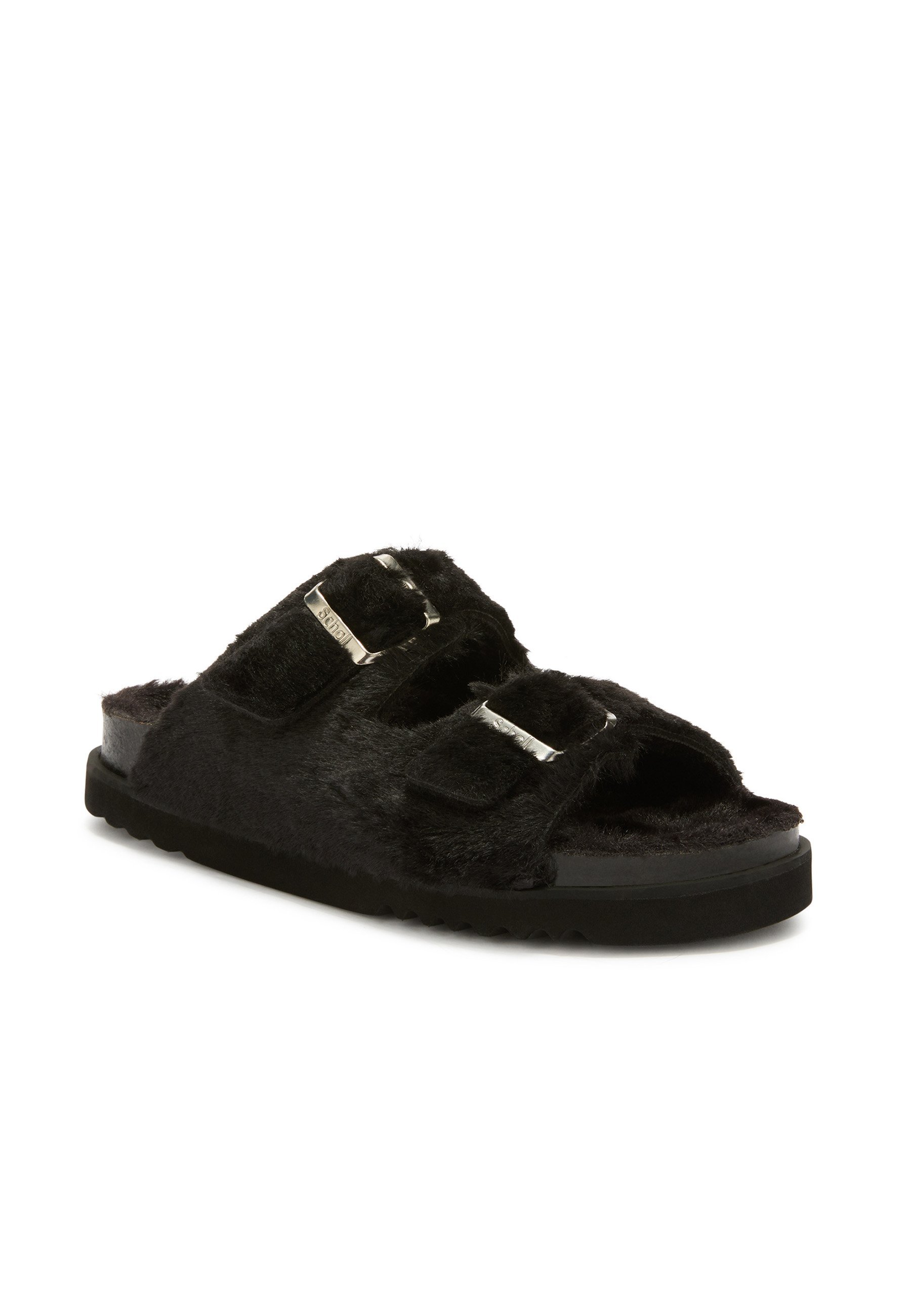 Scholl slippers - zwart