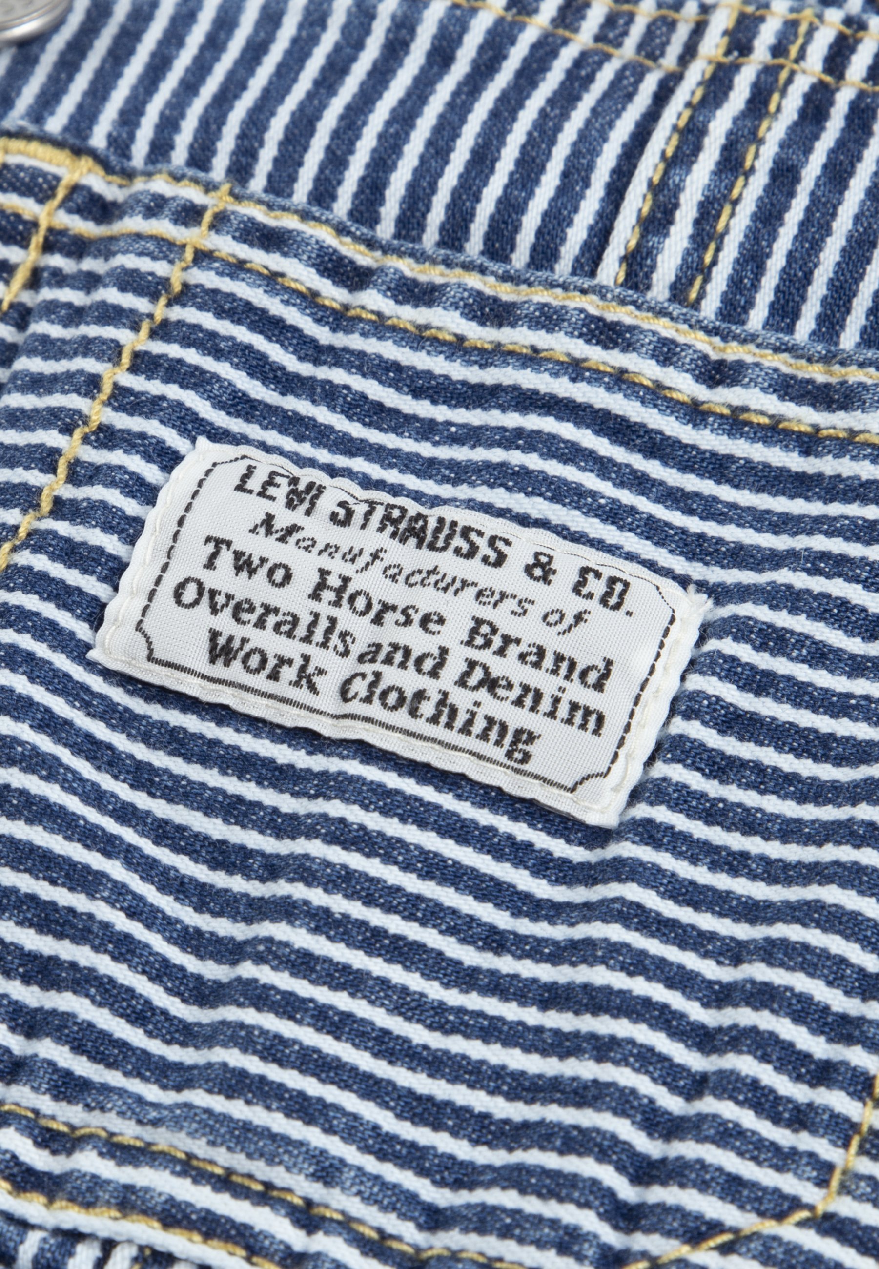 Levi's® RAILROAD STRIPE OVERALL - Overal - yucatan