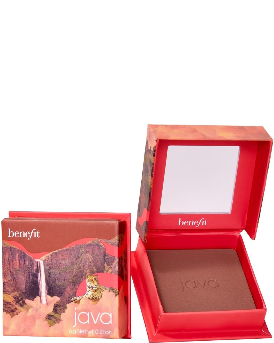 BENEFIT COSMETICS ΚΟΥΤΙ ΜΕ ΠΟΥΔΡΕΣ JAVA WANDERFUL WORLD ΠΟΥΔΡΑ ΓΙΑ ΡΟΥΖ