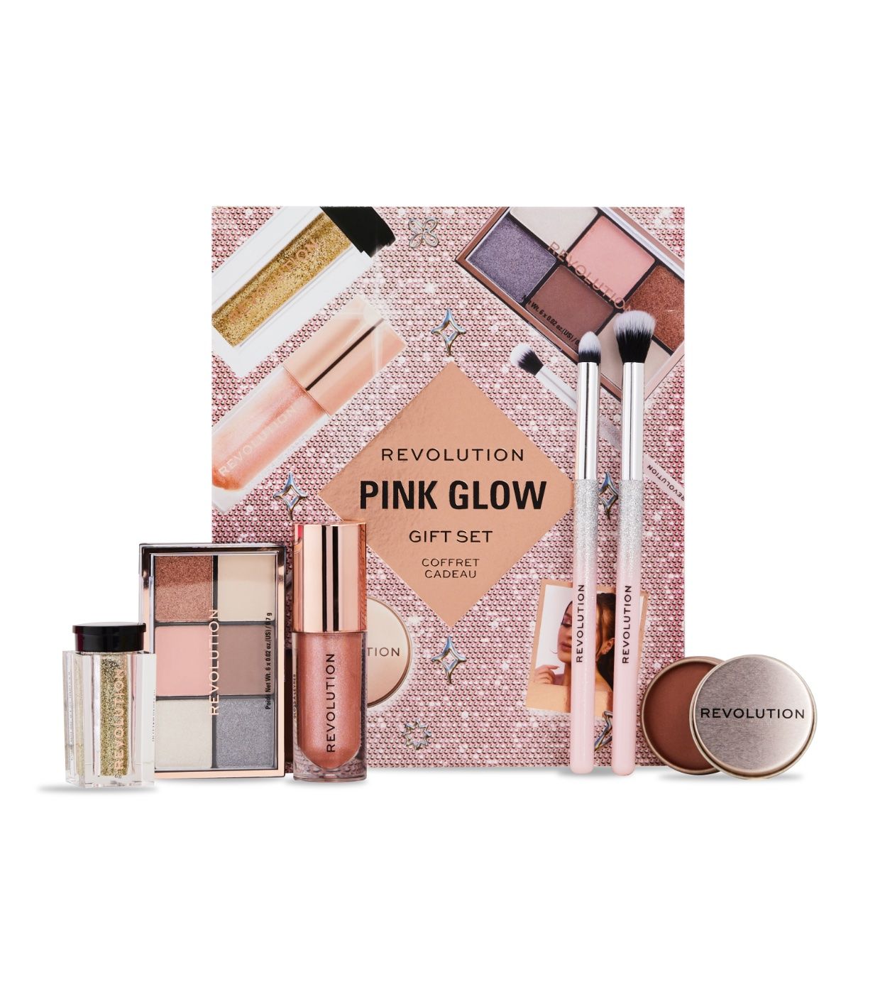Set Pink Glow Get The Look Kolor za šminkanje