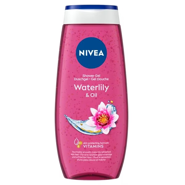 NIVEA ūdensrozes un eļļas dušas želeja<br>250ml