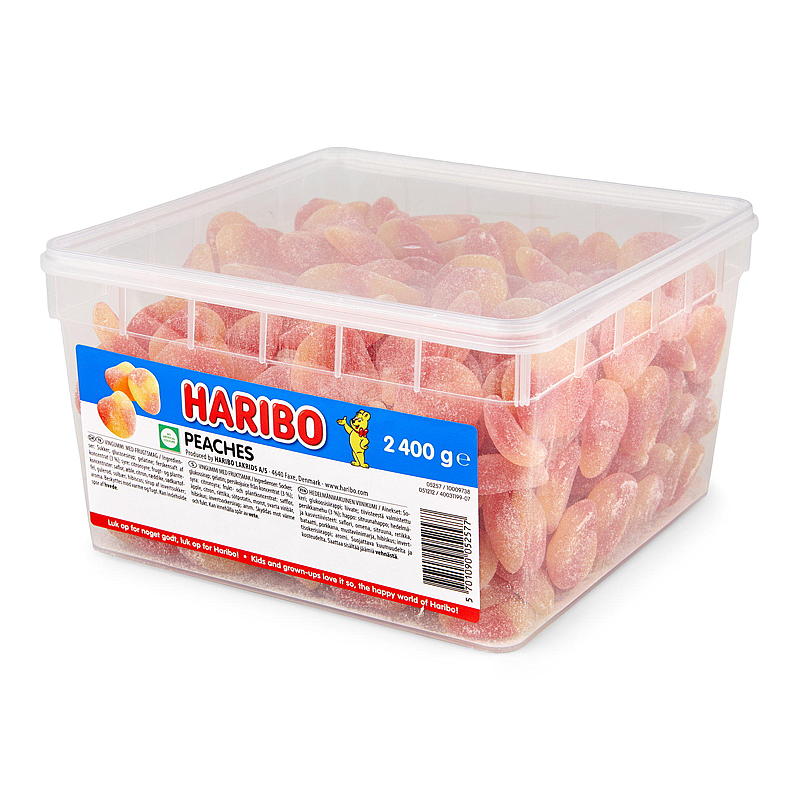 KnallGoodt Haribo melocotón 2,4 kg