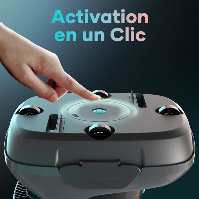 Robot de piscine - Aiper - Scuba SE - Noir - Nettoyage autonome - 90 min d'autonomie