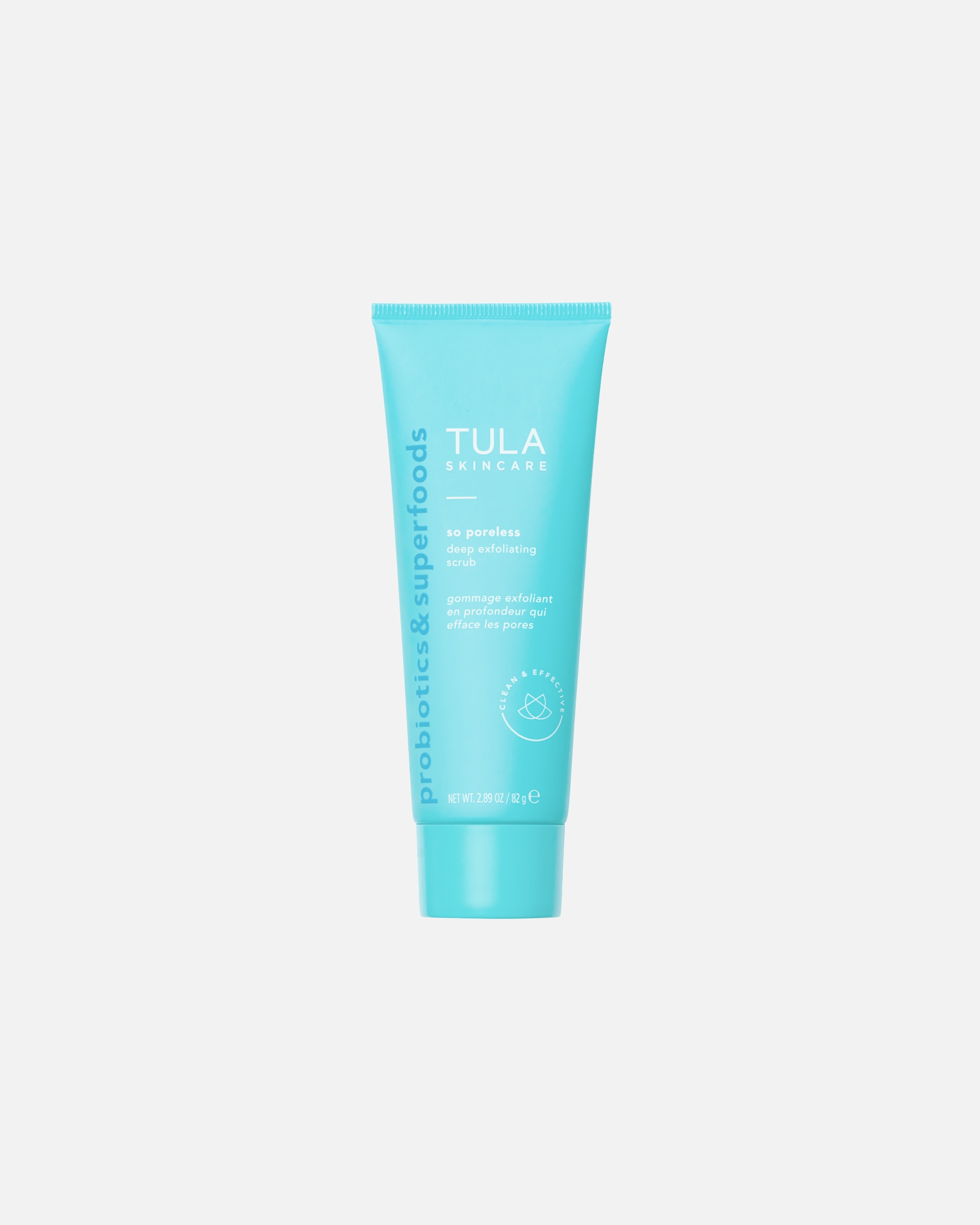 TULA Reinigingsgel met probiotica en superfoods voor een poriënvrije huid – 82 g