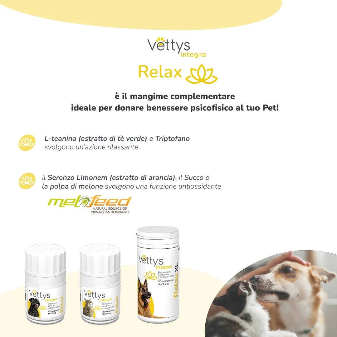 VETTYS Vettys Integra Relax Dog 30 comprimidos para relaxamento