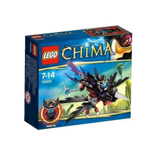 LEGO LEGENDS OF CHIMA - PLAYTHEMES - 70000 - SET DI COSTRUZIONI - CORVO ALIANTE DI RAZCAL