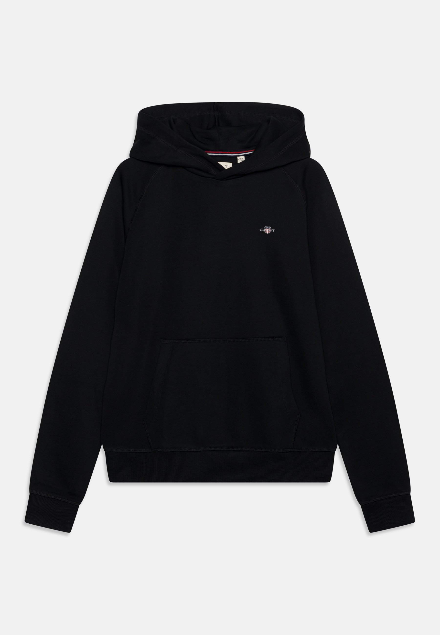 Felpa con cappuccio GANT SHIELD unisex - nera
