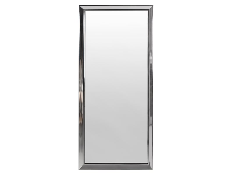 Lustro ścienne Basic 46x106 cm srebrne