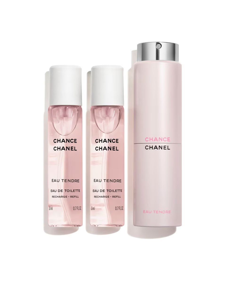 CHANEL CHANCE EAU TENDRE EAU DE TOILETTE TWIST AND SPRAY