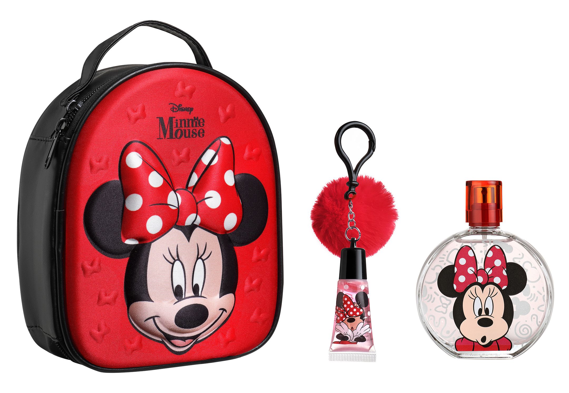 „Minnie Mouse“ tualetinio vandens raktų pakabuko dovanų rinkinys Vaikiški kvepalai