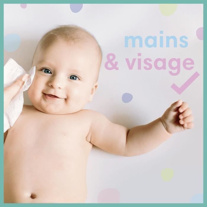 PAMPERS Lingettes Bébé - FRESHCLEAN - Lot de 1 x 80 lingettes