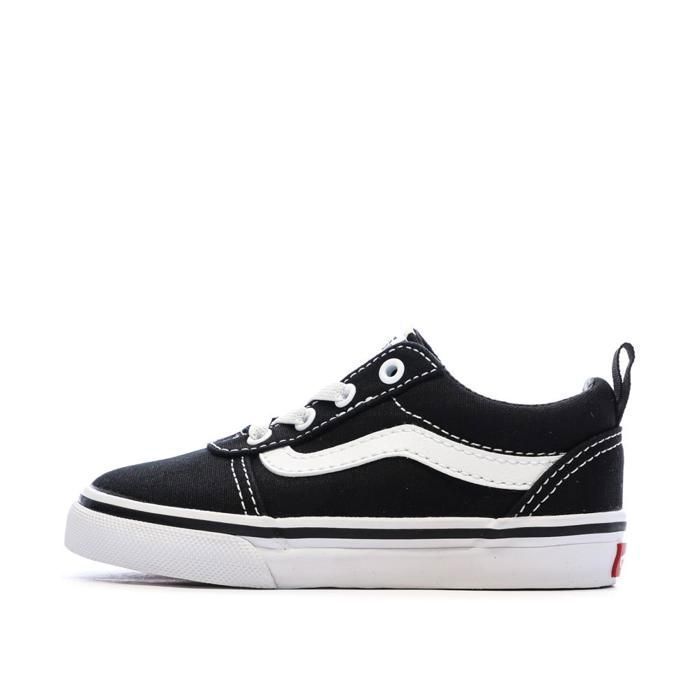 Tênis infantil Vans Ward Slip-on preto/branco