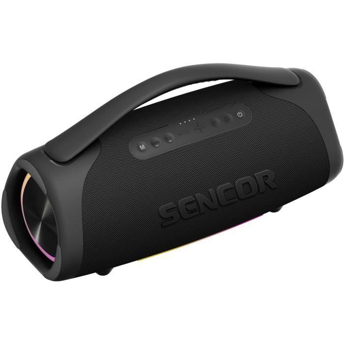 Altavoz Bluetooth resistente al agua - SENCOR - RESONEX MEGA - 190W - 5 altavoces - IPX7 - Negro