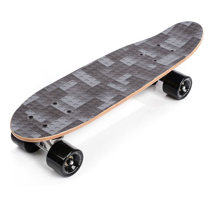 METEOR Kids Skateboard - Retro Deck - Non-slip - Mona Lisa