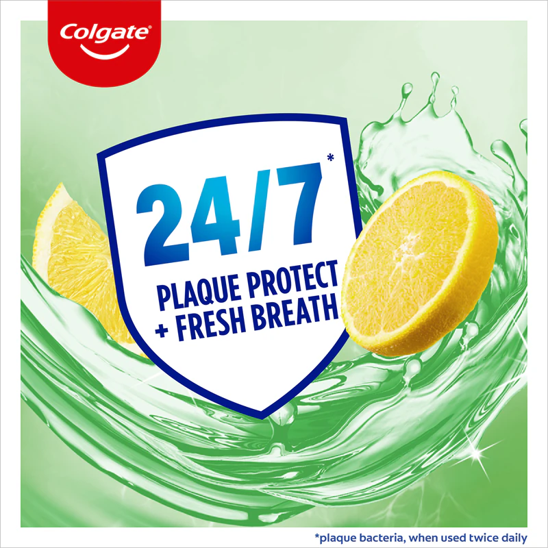 Colgate Plax Tea & Lemon Plaque Reducing Mouthwash