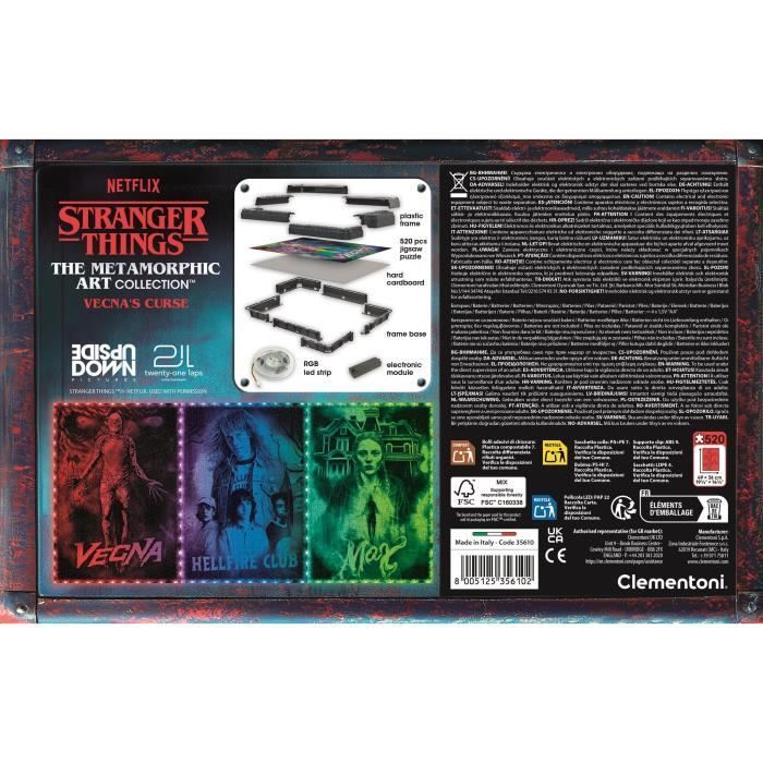 CLEMENTONI - The Morphing Collection - Stranger Things - Marco de luz V2