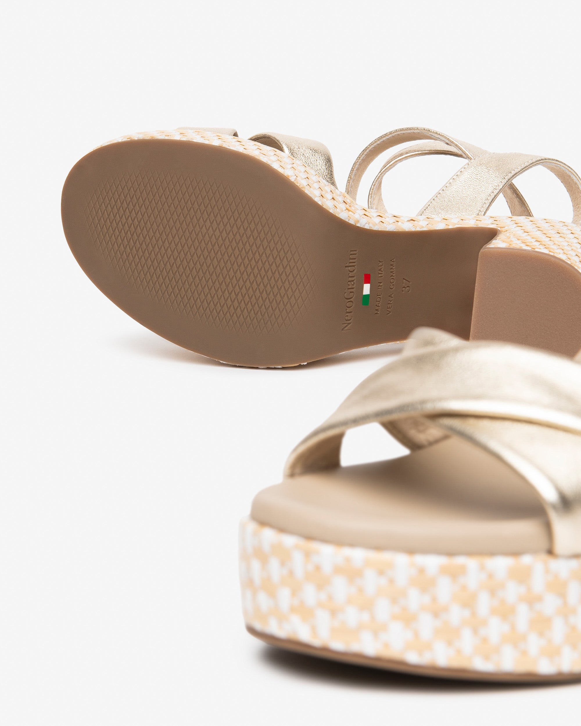  Damen-Ledersandalen