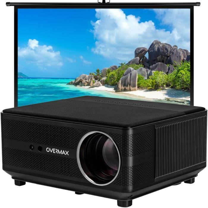 Projetor LED OVERMAX Multipic 6.1 - Cinema em casa FullHD 1080p - 150
