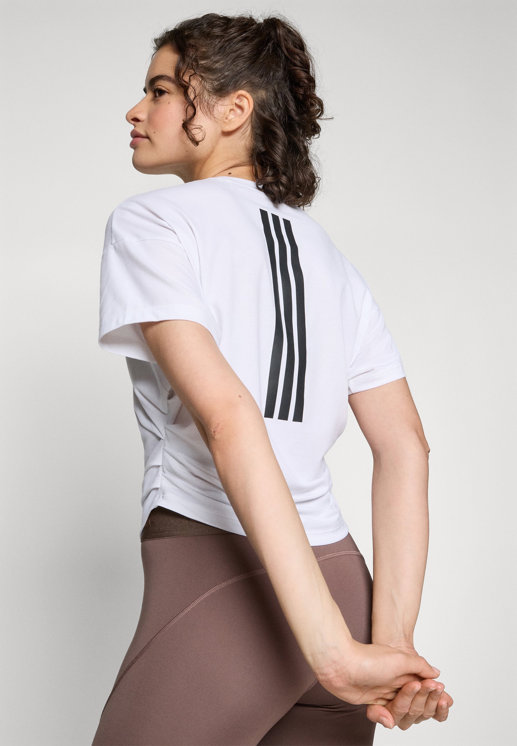 adidas Performance POWER - Sport T-shirt - wit