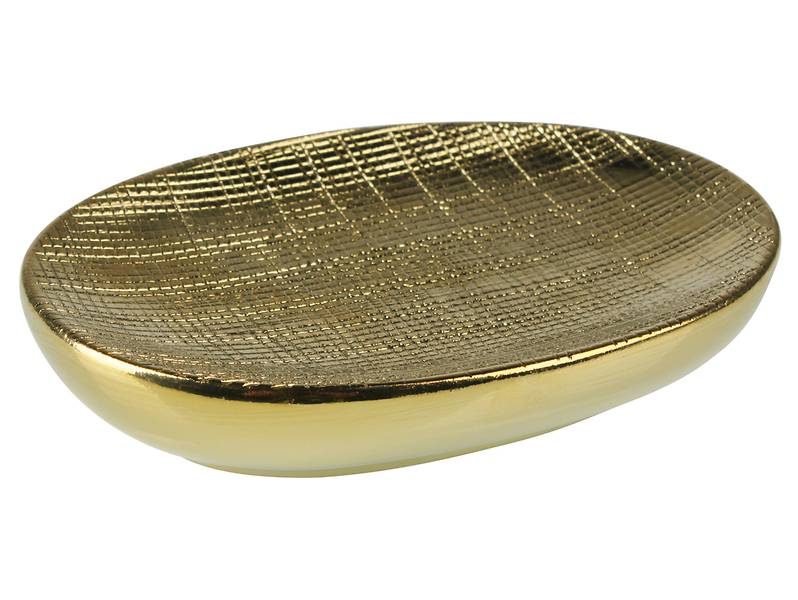 Mydelniczka ceramiczna Midas złota