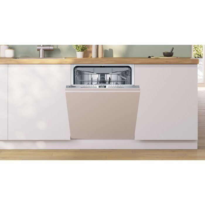 Lavastoviglie BOSCH SMV4HCX07E SER4 completamente integrata - 14 coperti - 60 cm di larghezza - 42 dB - 6 programmi - Cassetto portaposate