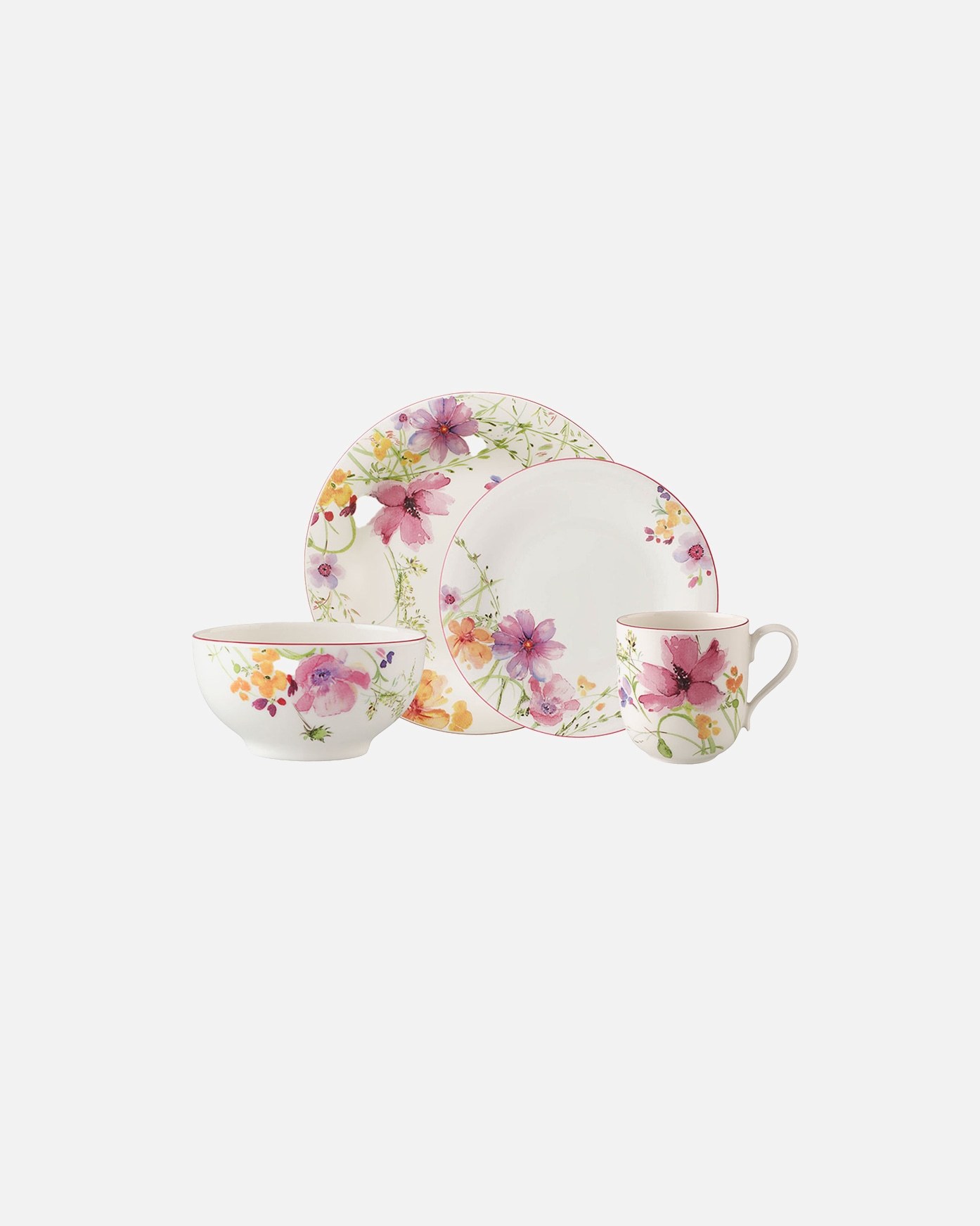 Villeroy & Boch set posuđa za večeru, početnički set od 8 dijelova, Mariefleur Basic - 1 komad