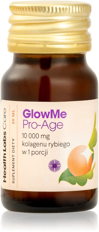 Health Labs Care GlowMe Pro-Age tekoči kolagen prehransko dopolnilo z vitaminom C