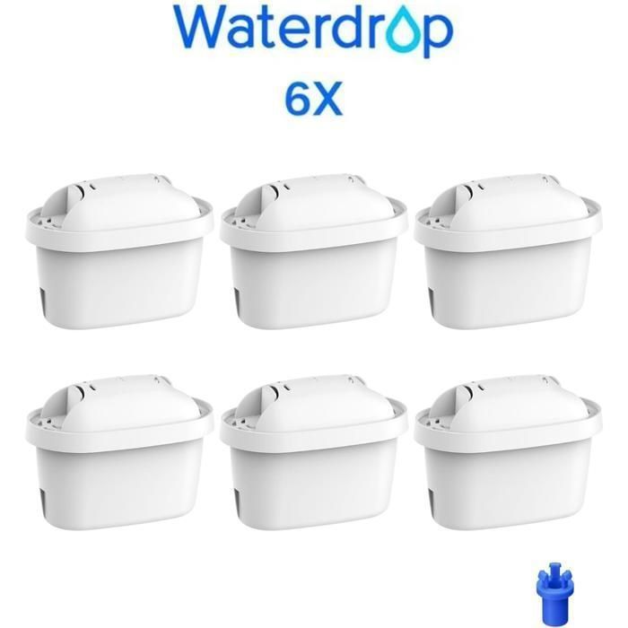 Waterdroge filtercartouche, compatibel met Brita Maxtra+ Compacte.