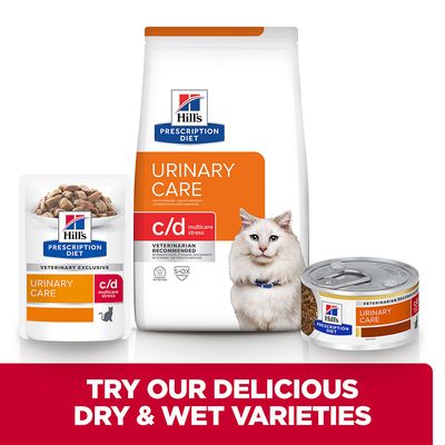 Hill's Prescription Diet c/d Multicare Stress Urinary Care com Frango