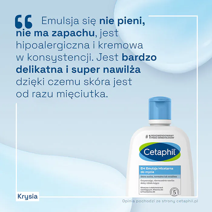 Cetaphil EM Emulsja micelarna do mycia, 250 ml