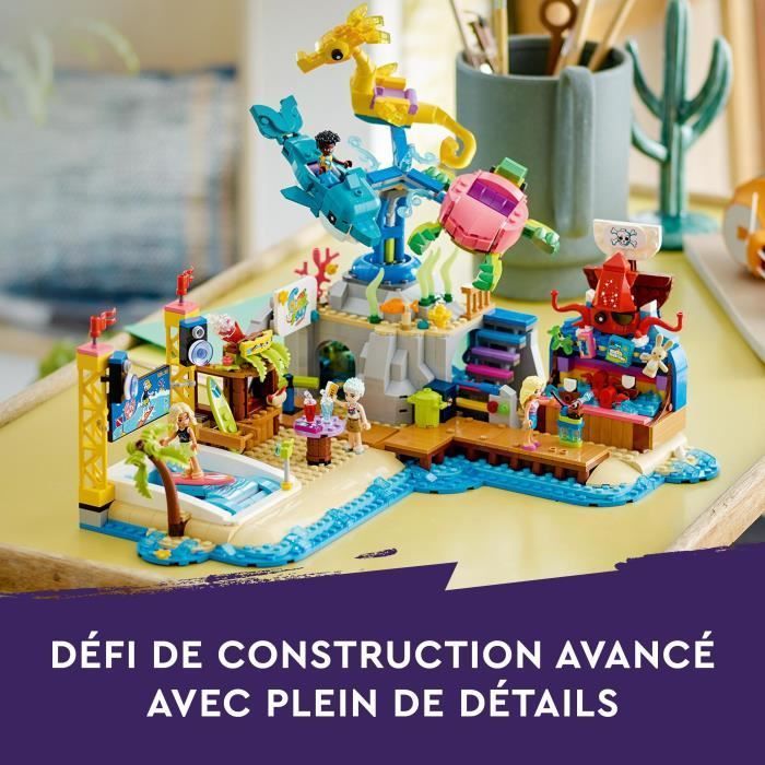 LEGO® Friends 41737 Beach Amusement Park, Advanced Building Toy, Children 12 Years