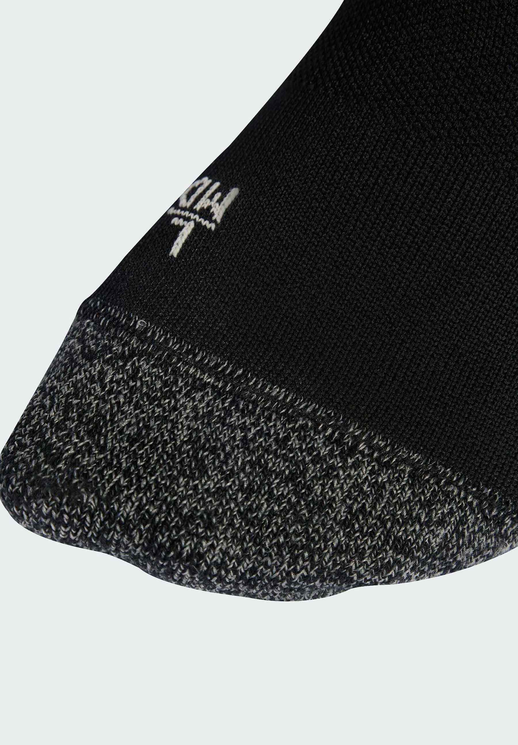 adidas Performance kniehoge sokken - zwart met ecru tint