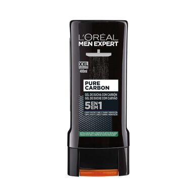 L'Oréal Men Expert Pure Carbon sprchový gel 5 v 1 s aktivním uhlím 400 ml
