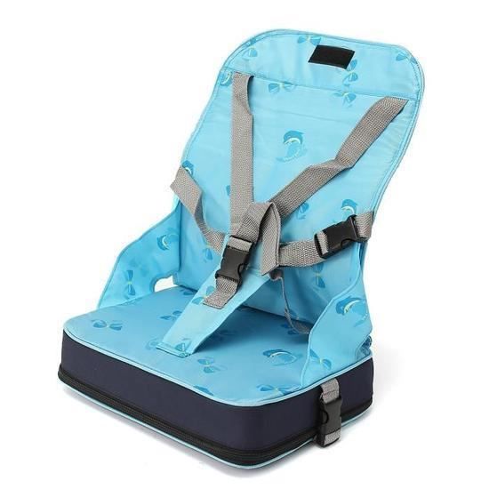 ONEVER Baby Booster Seat/Table Seat - Foldable, Lightweight, 5-Point Harness