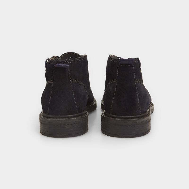 BATA heren enkellaarsjes van suède